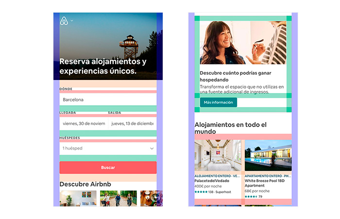 Retícula Airbnb