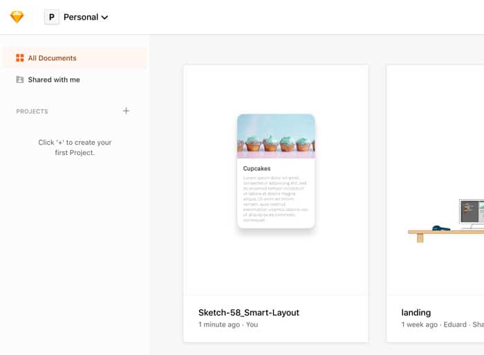 Sketch 58 - Proyectos en Sketch Cloud