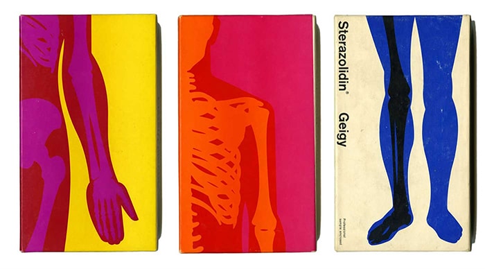 Packaging farmecéutico (Geigy, 1966)