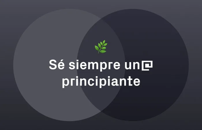 Diseña con la mentalidad de un principiante